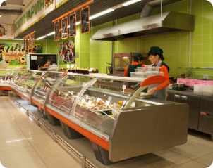 Продуктовые магазины